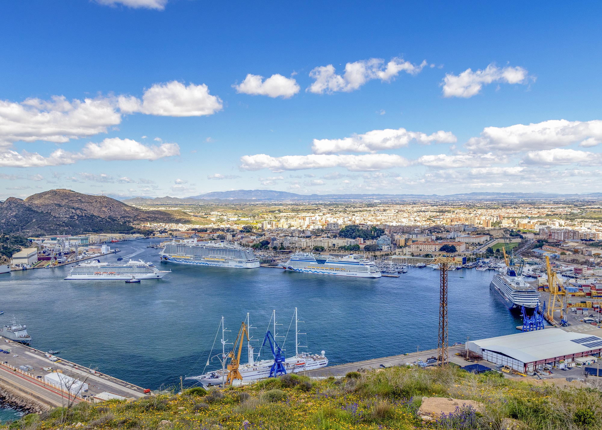 El Puerto de Cartagena presentará en FITUR su récord histórico de cruceros y su modelo de integración puerto-ciudad